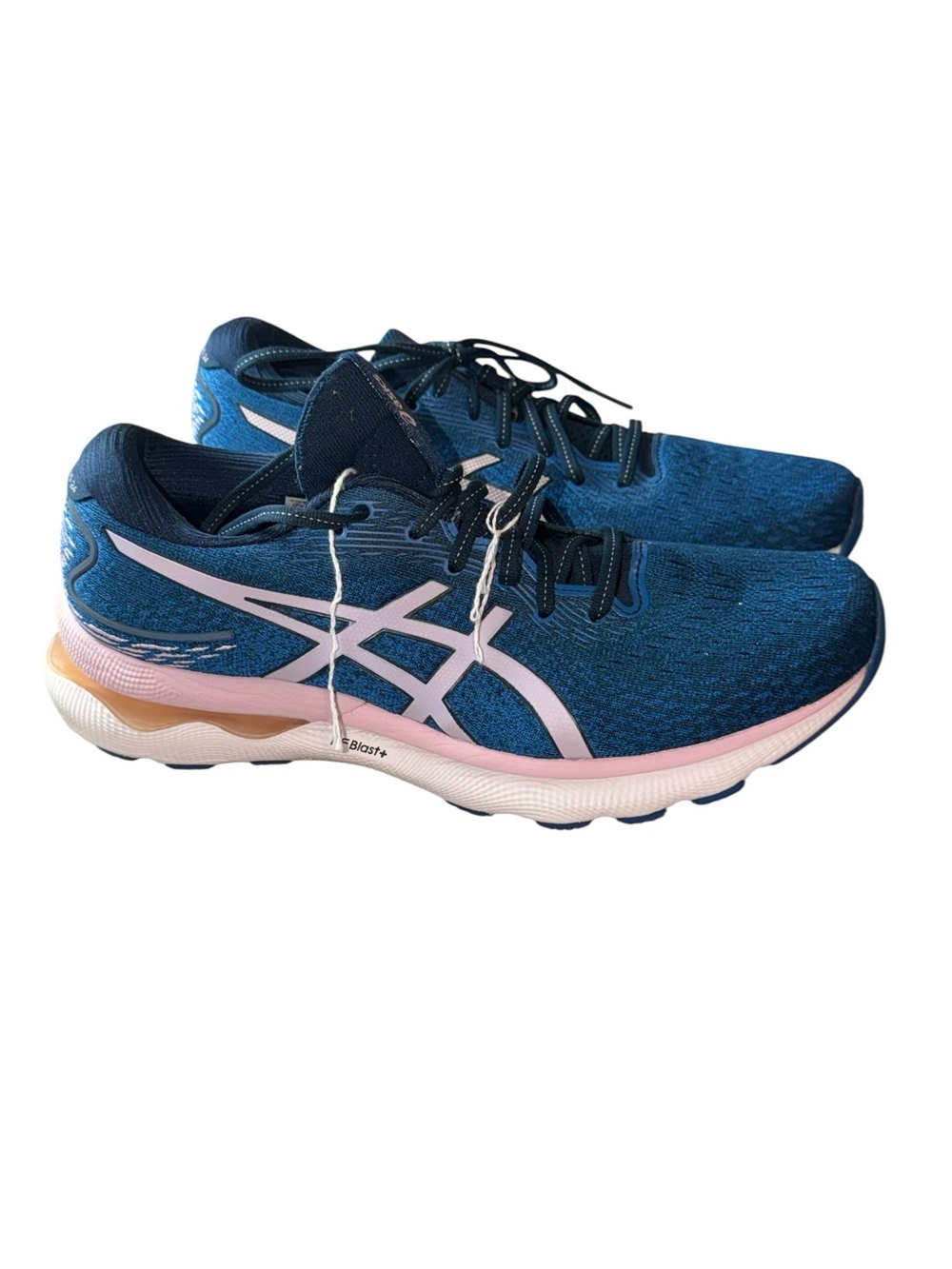ASICS Women's Navy Blue & Light Pink Running Sneakers